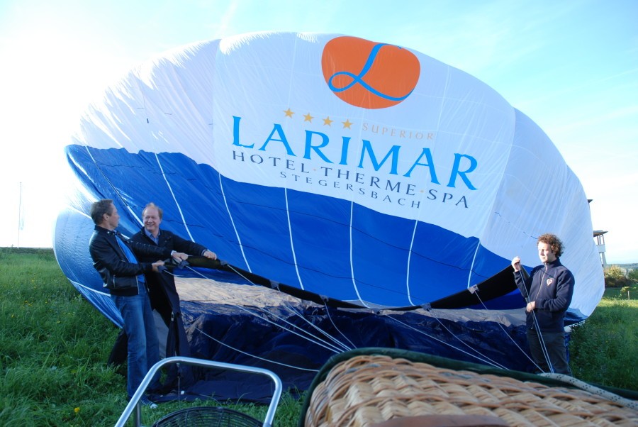 Larimar Therme Spa Stegersbach Heißluftballon