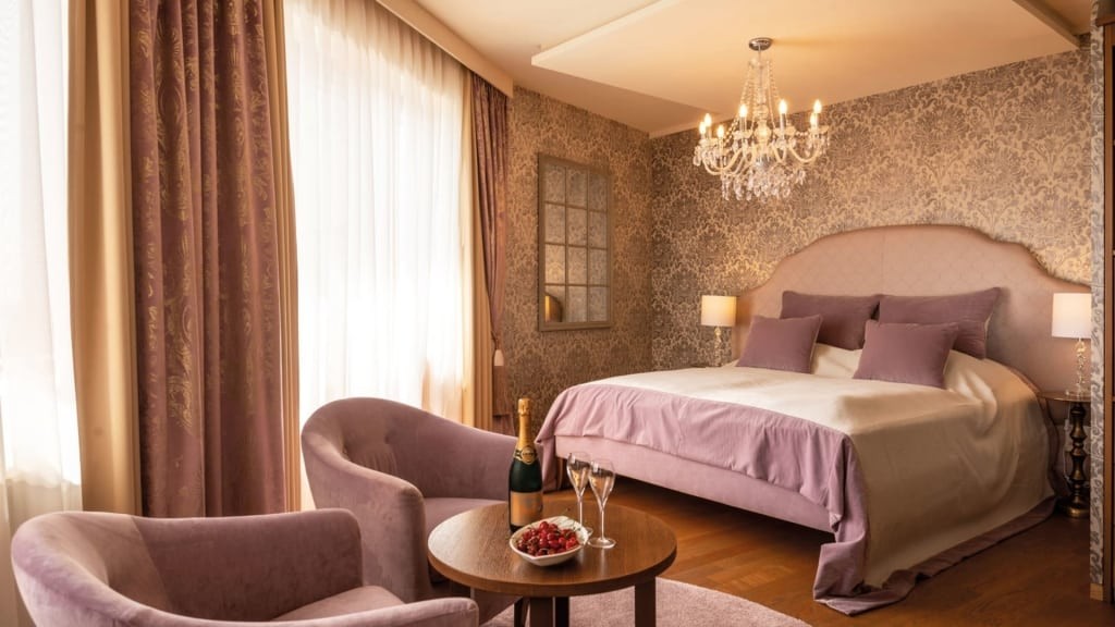 Romantik Schlafzimmer im Hotel Larimar