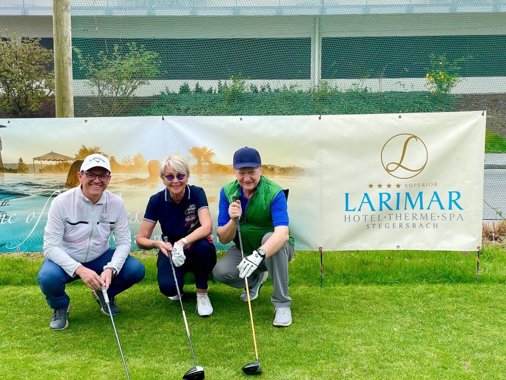 Golfturnier_Larimar Flight Johann Haberl mit Gerald und Christa