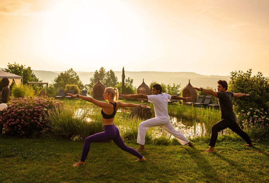 Aktiv sein mit Yoga im Südburgenland