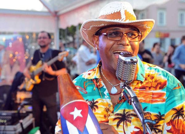 Silvio Gabriel mit Band Cuba Libre